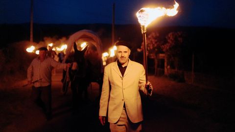 Percorrido nocturno por Ni�odaguia dentro da fornada tradicional.
