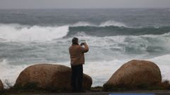 Imagen de archivo de temporal en A Coru�a