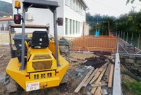 Las obras contin�an en el exterior, pero el patio est� concluido. 