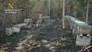 La Guardia Civil investiga los incendios forestales en Asturias