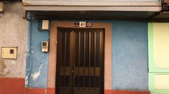 Fachada de la vivienda en cuya huerta trasera se produjo el accidente