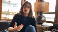 Natalia Seoane, en Sada, en una foto de archivo