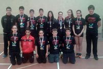 La expedici�n estradense a Vigo regres� con catorce metales.