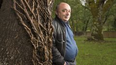 Antonio D�az Amor, en Baio, nunha imaxe de archivo.