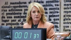 La presidenta interina del consejo de administraci�n de RTVE, Elena S�nchez Caballero