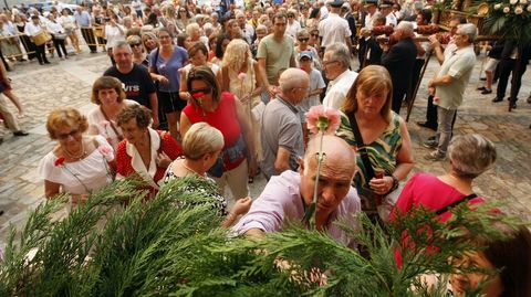 Decenas de personas participaron en los actos del día de la patrona