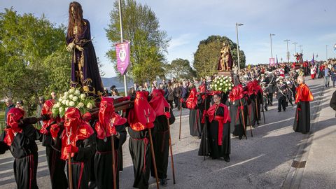 Procesi�n del Ecce Homo en O Porto do Son