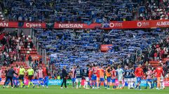 La afici�n del Real Oviedo, en El Molin�n