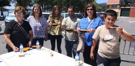 Numerosas personas acudieron a la fiesta gastron�mica con fines ben�ficos.