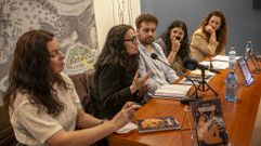 Milagros Torrado, �nxela Graci�n, Adri�n Noia, Andrea Mosteiro e Patricia Lojo