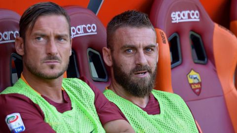 Totti y De Rossi