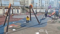 Pintadas en la Plaza de Mah�a