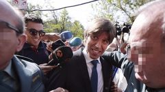 Manuel D�az �El Cordob�s�, a su llegada al juicio