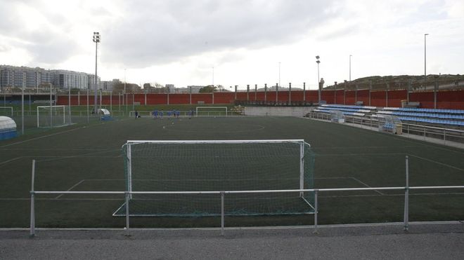 Campo 5 de la Torre, en donde juegan los prebenjamines