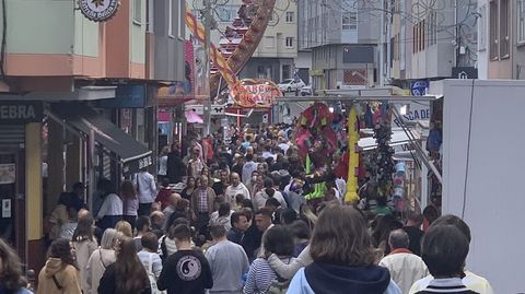 Ambiente, este domingo por la tarde, en la zona del San Martio 