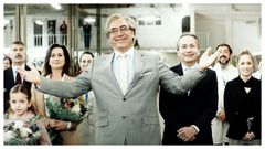 Fotograma del filme de Fernando Le�n de Aranoa �El buen patr�n�, protagonizado por Javier Bardem.