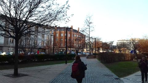 Una perspectiva del parque de Teodoro Cuesta en Gij�n