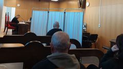 Momento del juicio en el Penal 1 de Ourense.