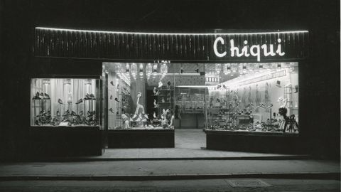 Calzados Chiqui. 1963. Escaparate