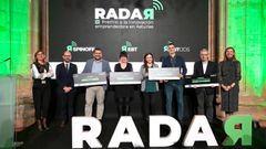 Entrega de los premios Radar