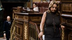 La diputada de Coalici�n Canaria, Cristina Valido, durante una sesi�n plenaria en el Congreso, a 7 de mayo del 2026.