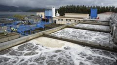 Aspecto de la EDAR de Os Praceres, Pontevedra, tras su reforma y modernizaci�n