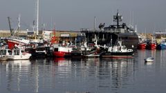 Imagen de archivo de la flota de Burela