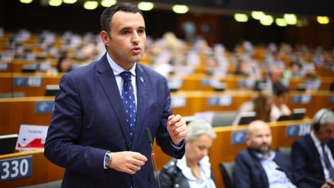 El consejero de Hacienda, Justicia y Asuntos Europeos, Guillermo Pelez