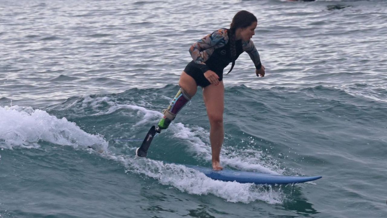 María Martín-Granizo: «A los niños intento inculcarles que es mejor hacer surf que estar tanto tiempo con el móvil»