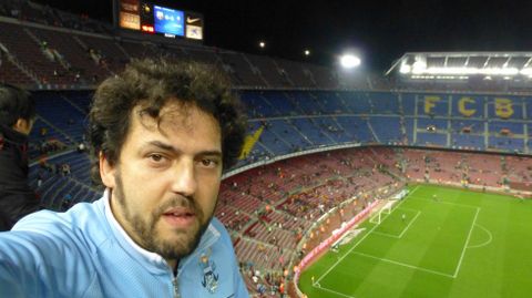 Trala vitoria do Celta no Camp Nou na tempada 2014/2015