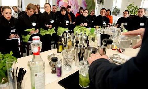 El edificio del viejo Sanatorio acoge desde hace a�os un centro de formaci�n en hosteler�a. 