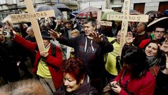 Afectados por las preferentes se concentran en Carballo