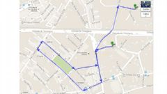 Recorrido que seguir�n las agrupaciones