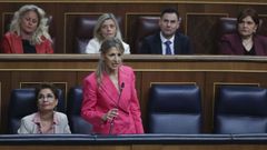 Yolanda D�az en el Congreso la semana pasada