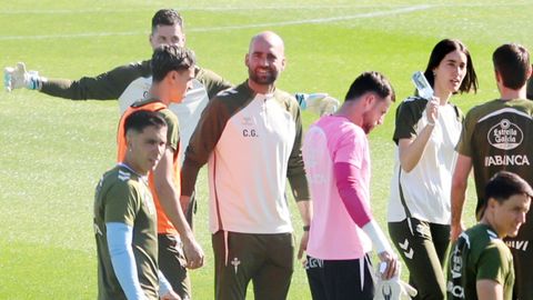 El �ltimo entrenamiento antes del Valencia-Celta, en im�genes