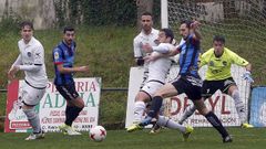 Partido de f�tbol de Tercera Divisi�n Boiro y C�ltiga