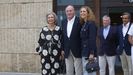 Visita de Juan Carlos I a Sanxenxo en septiembre del 2019