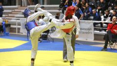 El pabelln municipal acogi este fin de semana el Open Cidade de Pontevedra de taekuondo