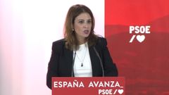 Adriana Lastra, en una imagen de archivo.