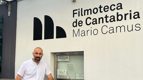 Christian Franco Torre, director de la Filmoteca de Cantabria.