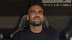 El entrenador del Celta, Claudio Gir�ldez, en Mestalla el pasado fin de semana.