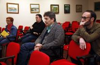 Manuel L. Rodr�guez present� al escritor Ramiro Vidal. 