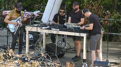 El grupo M�sculo! act�a en el Clavic�mbalo