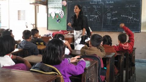 Uno de los proyectos educativos premiados por Wise el pasado a�o fue el programa de Arpan en Mumbai, que tiene que ver con la seguridad sexual de los menores