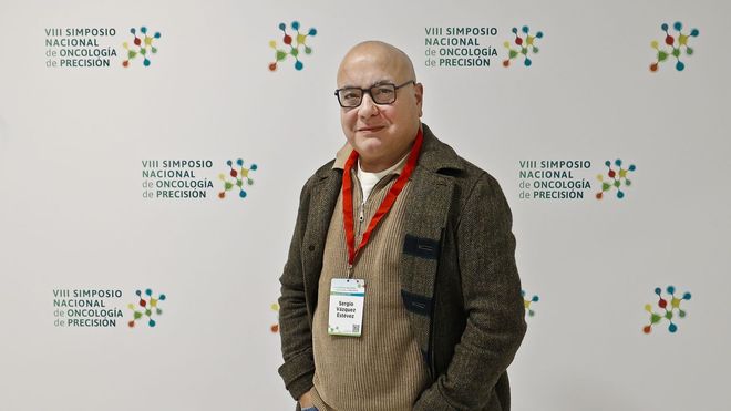 Sergio V�zquez, cocoordinador cient�fico del VIII Simposio Nacional de Oncolog�a de Precisi�n, en Vigo.