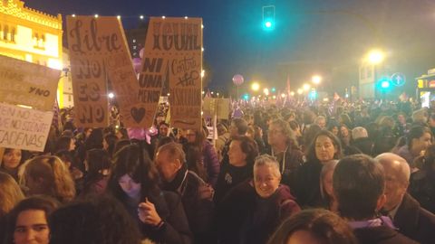 Manifestacin del 8-M en Gijn