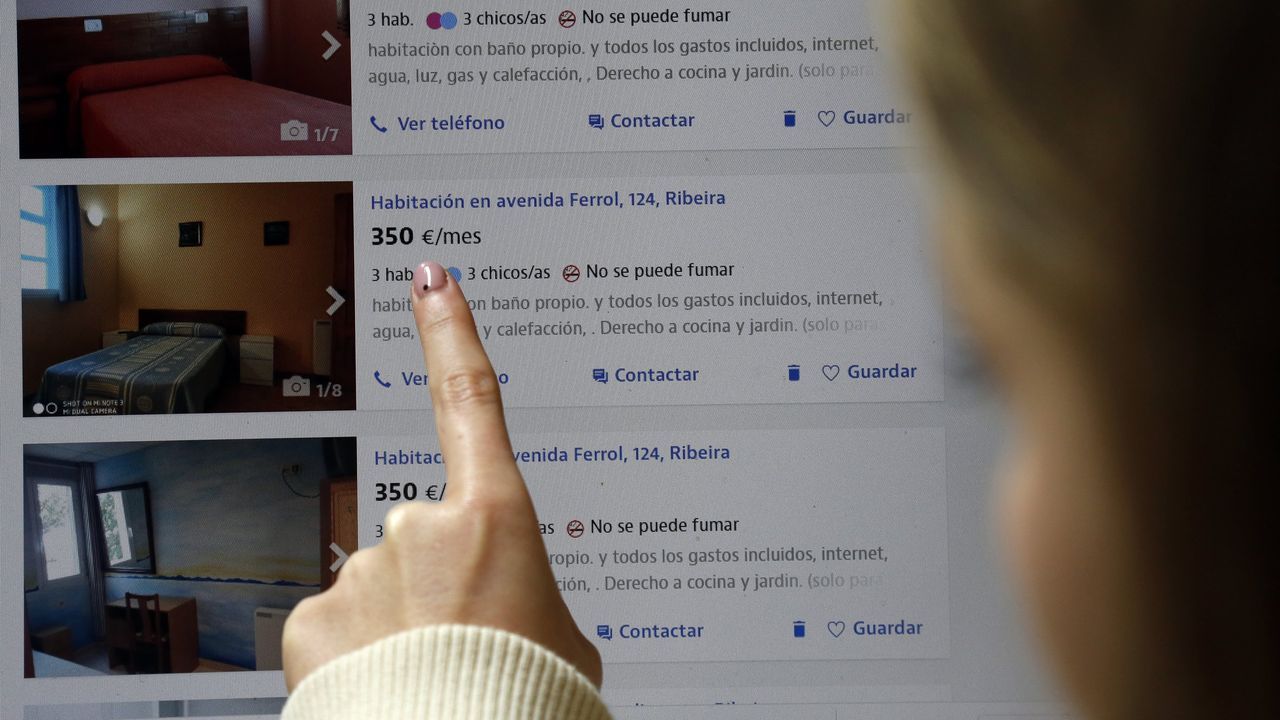 Una habitación de alquiler en Galicia cuesta casi un 50 % más que hace cinco años