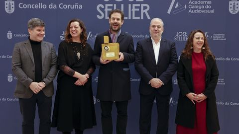 La Academia Galega do Audiovisual ha entregado este mi�rcoles el XIV Premio Jos� Sellier a la Asociaci�n Galega de Produtoras Independentes