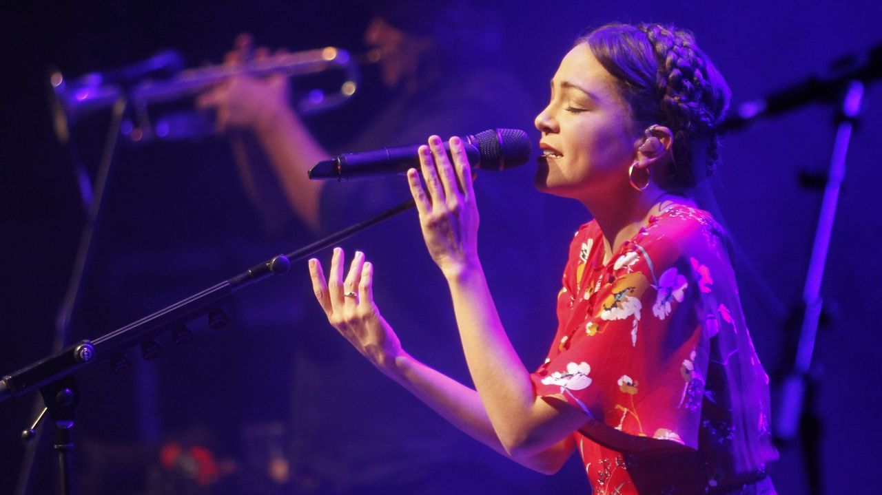 Natalia Lafourcade, en el Palacio de Congresos