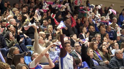 El ambiente en A Malata es diferencial en la Liga Femenina Endesa. 